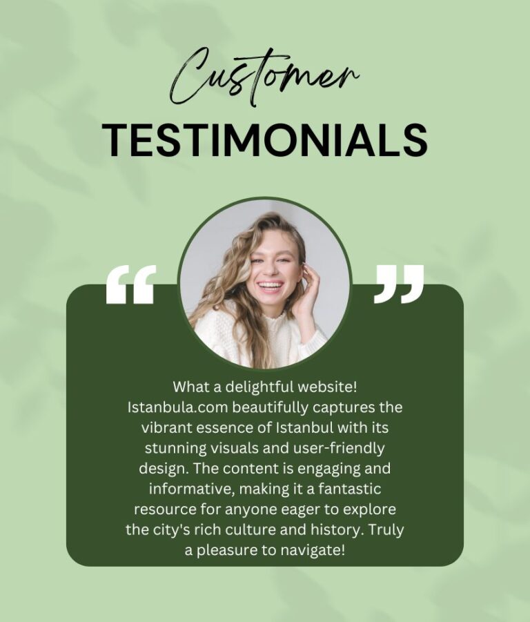 Testimonials of Istanbula Travel 